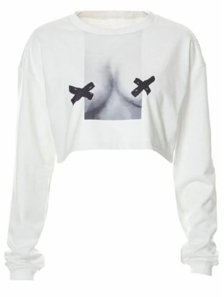 Crop X Shirt